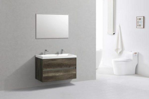 Saniluxe compact badkamermeubel set 100 century oak