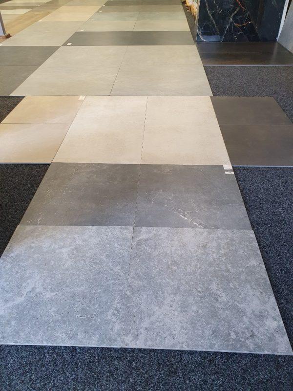 TravertineåÊ look anthracite 60x60