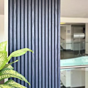 Your Walls Akoestisch Paneel Black 297x60 cm