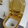 Creavit TP325 Gold Hangtoilet Wit Van Binnen) - Afbeelding 4