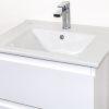 Badkamermeubelset Dalphin Sly 100 cm twee softclose lades hoogglans wit - Afbeelding 3