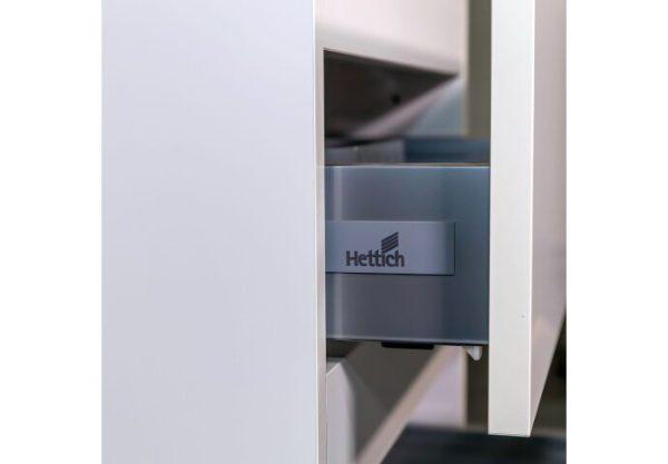 Badkamermeubelset Dalphin Sly 120 cm twee softclose lades mat wit - Afbeelding 2