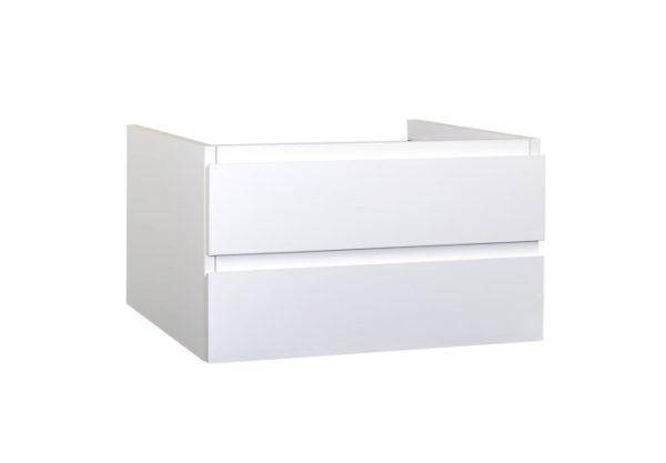 Badkamermeubelset Dalphin Sly 160 cm (2x80 cm) twee softclose lades hoogglans wit - Afbeelding 3