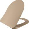 Creavit FE322 Randloos Hangtoilet Mat Cappuccino Incl. Zitting - Afbeelding 2
