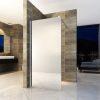 Aloni Inloopdouchewand 80x200 Spiegelglas