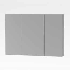 Aloni Sally Spiegelkast 2 Deuren (100X70CM) - Kleur Aluminium