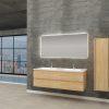 Badkamermeubelset Dalphin Sly 120 cm twee softclose lades safir - Afbeelding 2