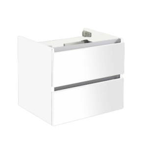 Saniluxe Trendline Badkamermeubel Set 60 cm Mat Wit