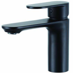 Saniluxe Wastafelmengkraan Edge Mat Zwart 14 cm