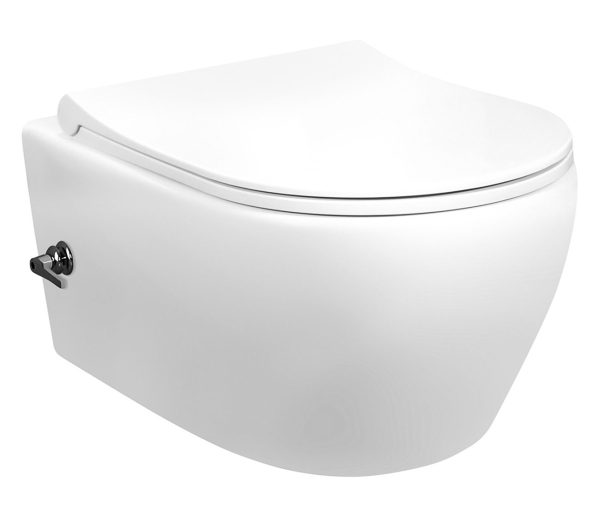 ALONI RIMOFF OPHANG WC WIT MET HENDEL WARM/KOUD WATER