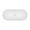 Vrijstaand Bad Bauci Mat Wit Ovaal Solid Surface 150x70x52