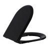 Creavit Design hangtoilet Mat Zwart Incl. Zitting - Afbeelding 2