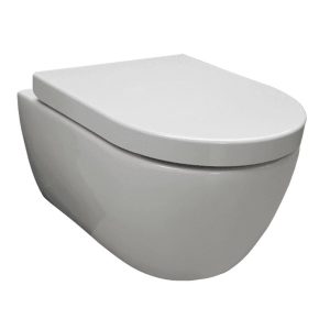 Saniluxe easy flush compact hangtoilet inclusief zitting