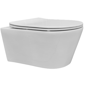 Saniluxe easy flush hangtoilet inclusief zitting
