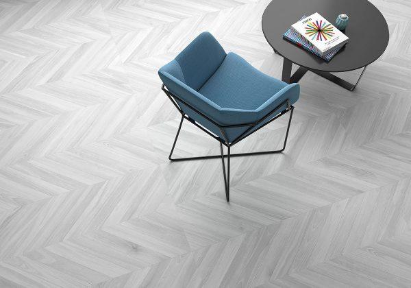 Geo Tiles Ebony Hongaarse Punt Grijs 60x120 - Afbeelding 2