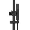 Aloni Quadro Regendouche Thermostatisch Mat Zwart 22 cm - Afbeelding 3