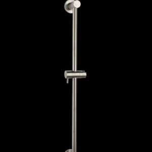 Saniluxe Messing Glijstang Met Wateraanvoer Gun Metal 70 cm