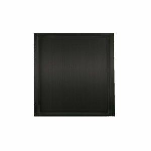 Saniluxe Wandnis Badkamer Mat Zwart 30x30x7