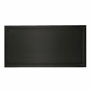 Saniluxe Wandnis Badkamer Mat Zwart 30x60x7
