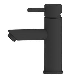 Saniluxe Wastafelkraan Mia Mat Zwart 19 cm