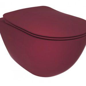 Creavit FE322 Hangtoilet Randloos Berry Incl. Zitting