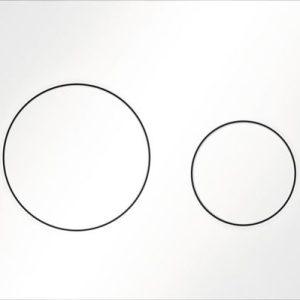 Tece Bedieningspaneel Loop Wit