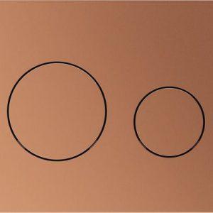 Tece Bedieningspaneel Loop Geborsteld Brons