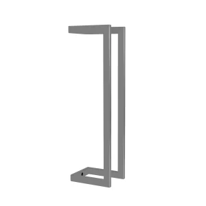 Saniluxe Toiletrolhouder Staal Gun Metal 45x10x13