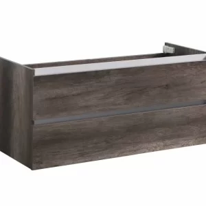 Saniluxe Trendline Badkamermeubel Set 140 cm Dubbele Wasbak Century Oak