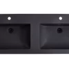Saniluxe Trendline Badkamermeubel Set 140 cm Dubbele Wasbak Hoogglans Wit - Afbeelding 2