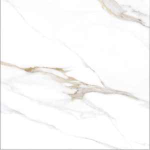 Geo Tiles Aurora Wit Hoogglans 60x60