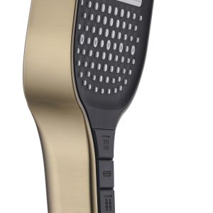 Saniluxe Handdouche Rain Deluxe Geborsteld Goud 13 cm