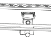 Aloni Douchegoot Zwart Compleet 100 cm - Afbeelding 4
