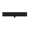 Aloni Douchegoot Zwart Compleet 100 cm - Afbeelding 3
