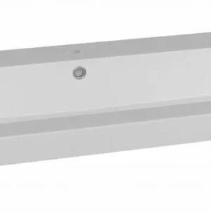 Saniluxe Trendline Wastafel Mineraalmarmer 100 cm Glans Wit