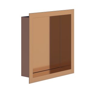 Aloni Wandnis Badkamer Geborsteld Koper 30x30x7