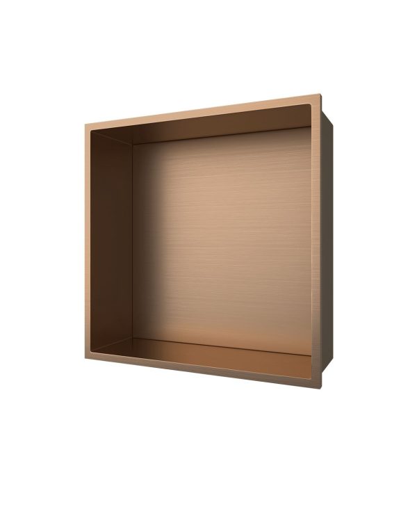Aloni Wandnis Badkamer Geborsteld Koper 30x30x10