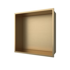 Aloni Wandnis Badkamer Geborsteld Goud 30x30x10