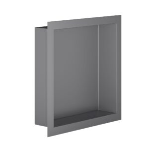 Aloni Wandnis Badkamer Gun Metal 30x30x10