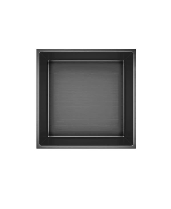 Aloni Wandnis Badkamer Gun Metal 30x30x10 - Afbeelding 2