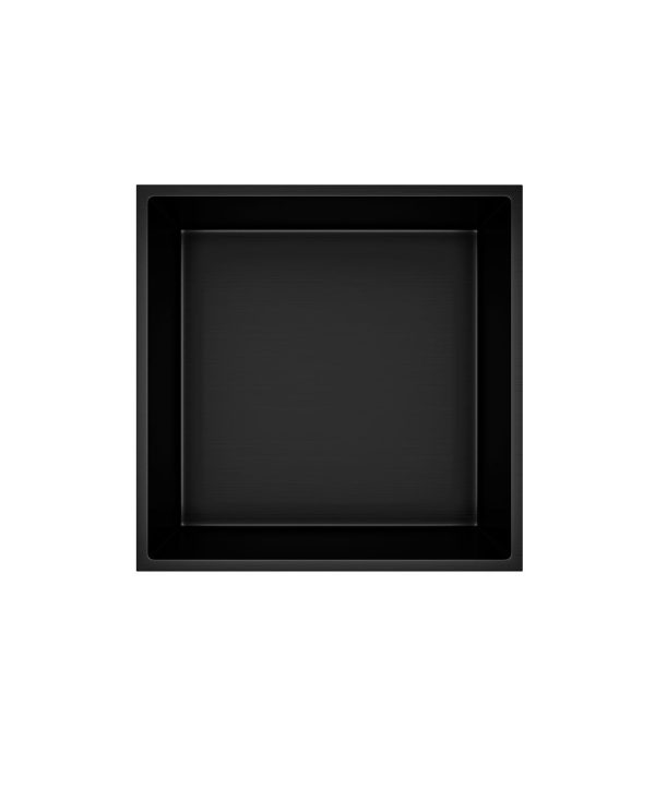 Aloni Wandnis Badkamer Mat Zwart 30x30x10