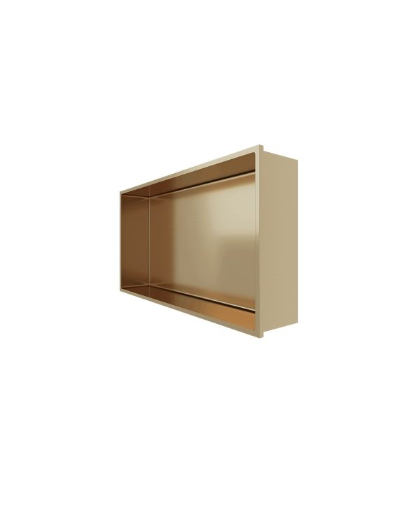 Aloni Wandnis Badkamer Geborsteld Goud 60x30x10