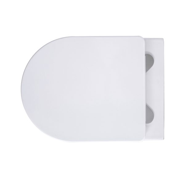 Aloni Pro-Pack Randloos Hangtoilet Mat Wit Incl. Zitting - Afbeelding 6