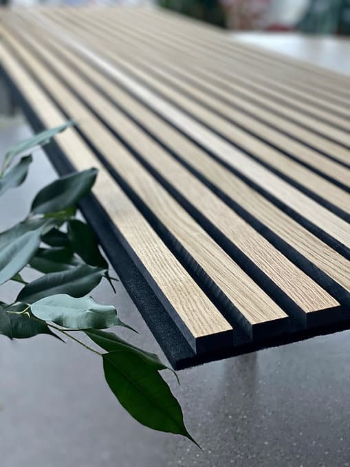 Your Walls Akoestisch Paneel Natural 297x60 cm 2 Your Walls Akoestisch Paneel Natural 297x60 cm - Afbeelding 2